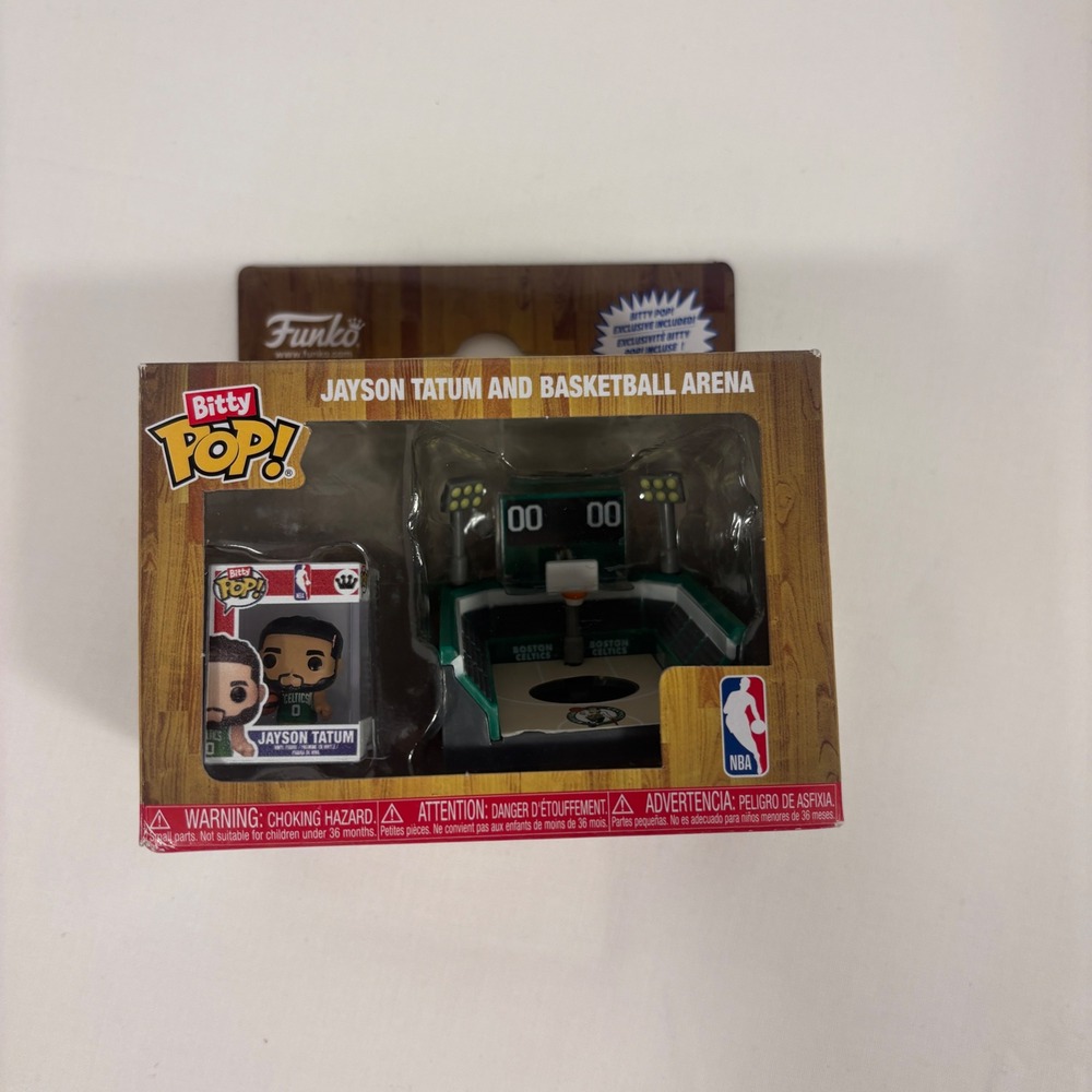 Funko Bitty Pop Town NBA Boston Celtics Jayson Tatum and Basketball Arena Set